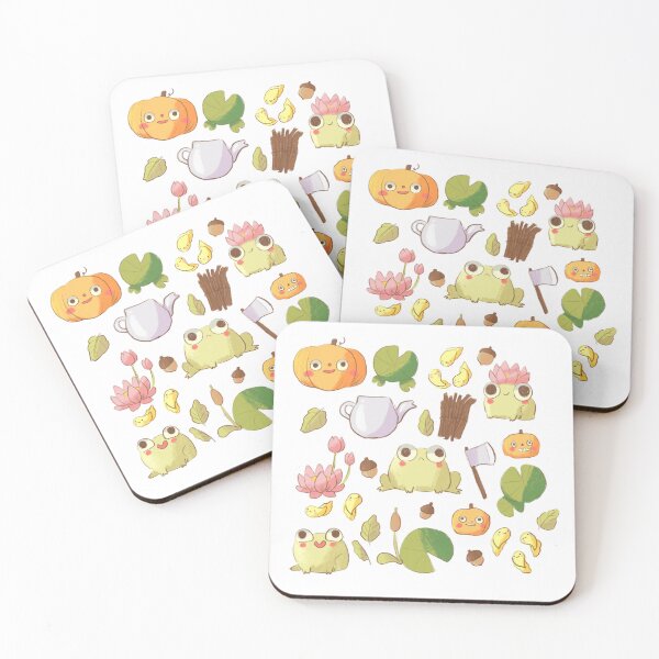 Item preview, Cute frogs pattern  designed and sold by Mayarart.
