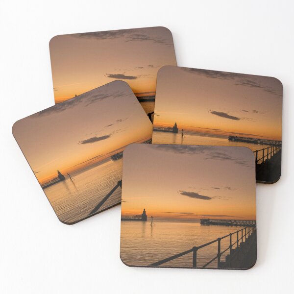 Item preview, February sunrise at the river mouth (2) designed and sold by Violaman.