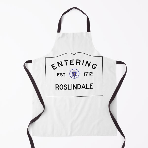 Item preview, Entering Roslindale Massachusetts – Commonwealth of Massachusetts Road Sign designed and sold by NewNomads.