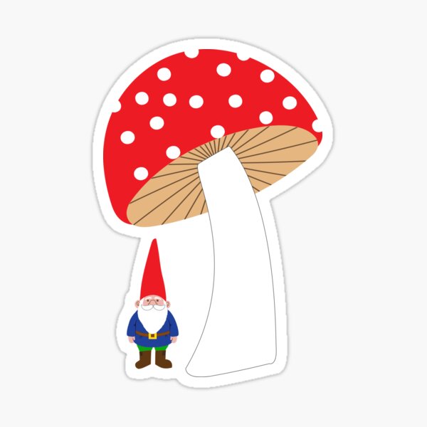 Garden gnome Sticker