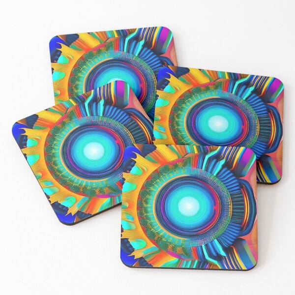 Item preview, Colorful abstract art designed and sold by MadScientist01.