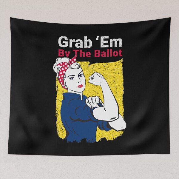 Item preview, Grab Them By the Ballot Voting designed and sold by Wishinglob.