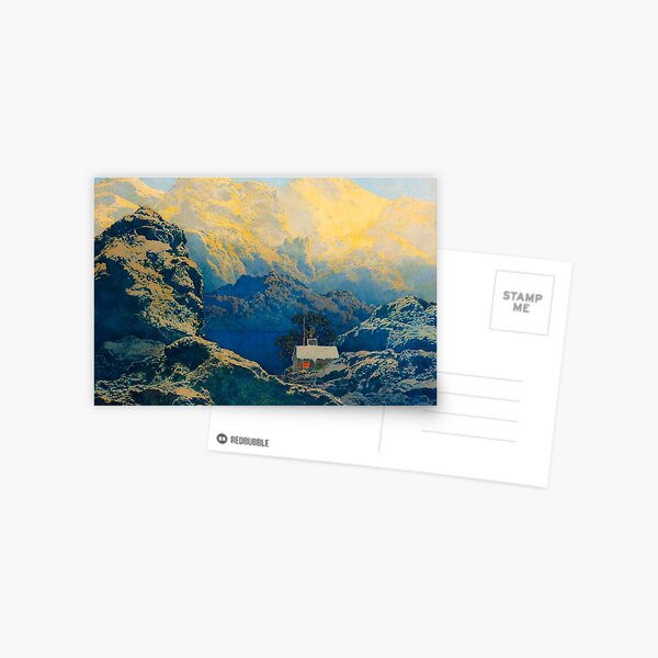Item preview, Maxfield Parrish. Landscape. Getting away from it all. designed and sold by likiska.