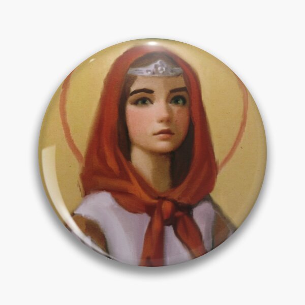 Item preview, Saint Dymphna designed and sold by HappyRandomArt.