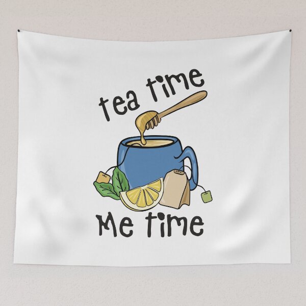 Item preview, Tea Time Me Time Design designed and sold by CreativeDraws42.