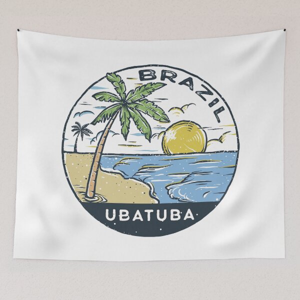 Item preview, Ubatuba Brazil Vintage designed and sold by KrisSidDesigns.