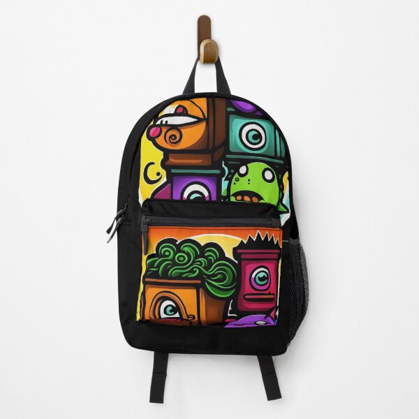 Item preview, "Cabbage-Headed Clock" Cavalcade of Stacked and Fun Cartoon Monsters...For Everyone! designed and sold by markmm9.