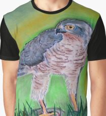 l' Epervier Kestrel drawing Graphic T-Shirt