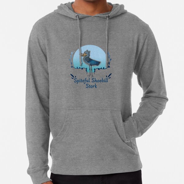 Shoebill Sweatshirt, Graphic Shoebill Stork Sweatshirts