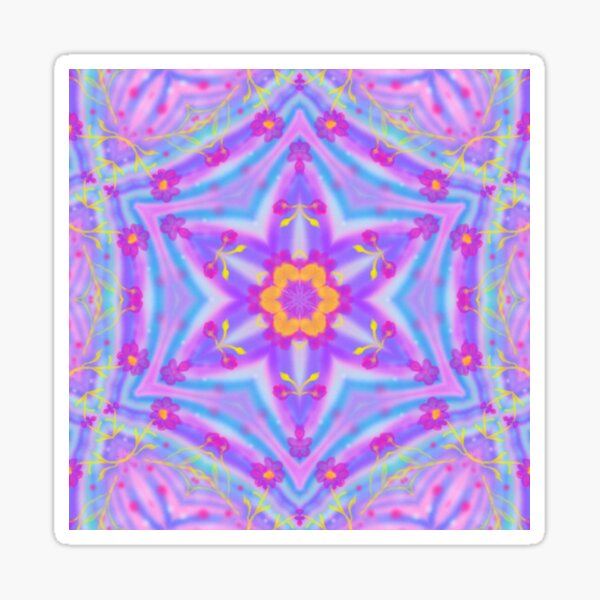 Flower mandala Sticker