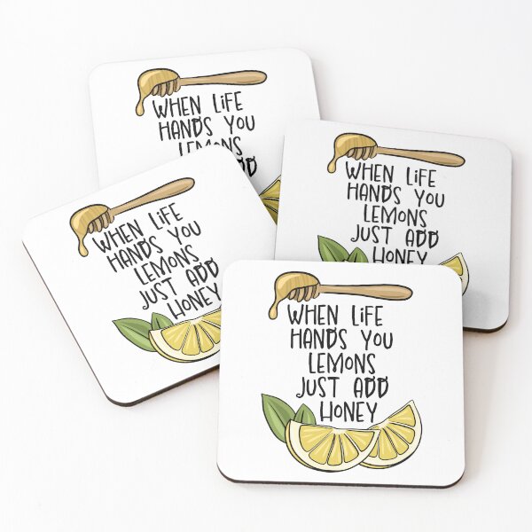 Item preview, When Life hands you Lemons just add Honey Design designed and sold by CreativeDraws42.