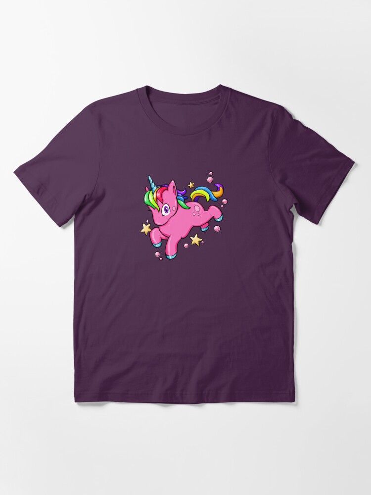 Alternate view of Magical Rainbow Unicorn Essential T-Shirt