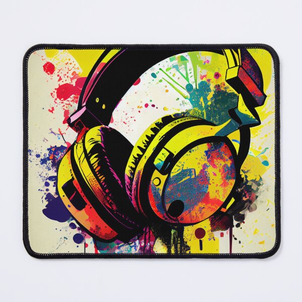 Item preview, The Beat Goes On - A Pop Art Headphone Celebration designed and sold by mcmtdesigns.