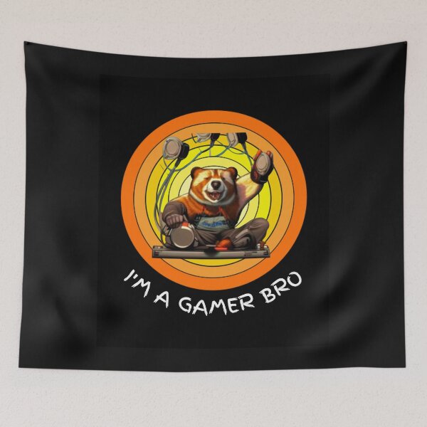 Item preview, Racoon Gamer - I'm a Gamer Bro - Funny  designed and sold by HanaiPrint.