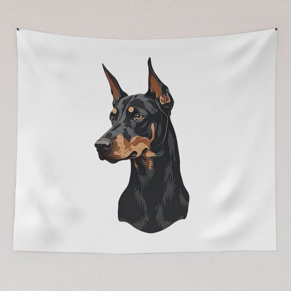 Item preview, Doberman Pinscher dog designed and sold by LorandQuest.