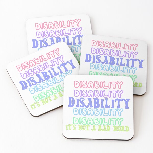 Item preview, Disability is not a bad word designed and sold by Becky-Marie.