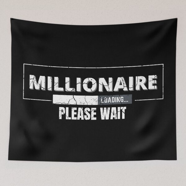 Item preview, Millionaire Loading Please Wait distressed  designed and sold by KingsManKind.