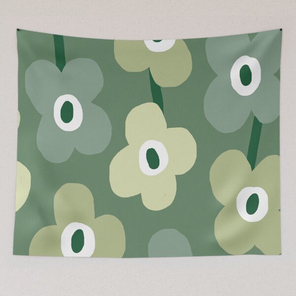 Item preview, Iconic Retro Scandinavian Garden in Neutral Tones designed and sold by Deutschic.