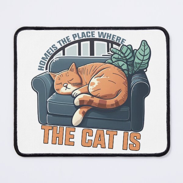 Item preview, Home Is The Place Where The Cat Is designed and sold by Art-Ona.