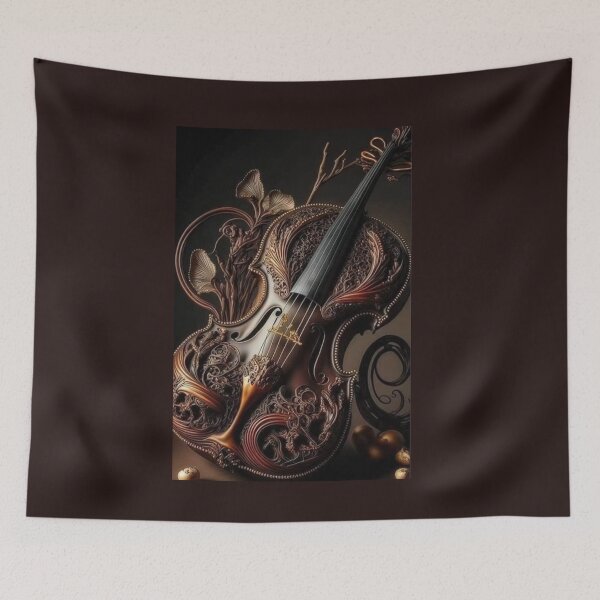 Item preview, Happy Holiday with Unique Violin! designed and sold by WinningWorld.
