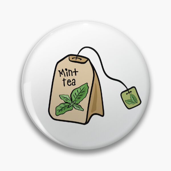 Item preview, Mint Tea Bag Design designed and sold by CreativeDraws42.