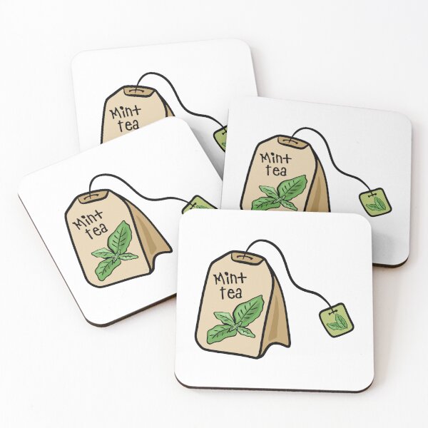 Item preview, Mint Tea Bag Design designed and sold by CreativeDraws42.