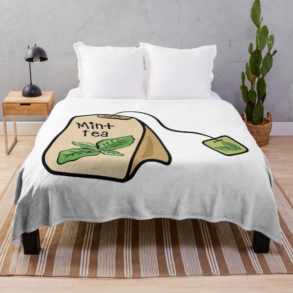 Item preview, Mint Tea Bag Design designed and sold by CreativeDraws42.