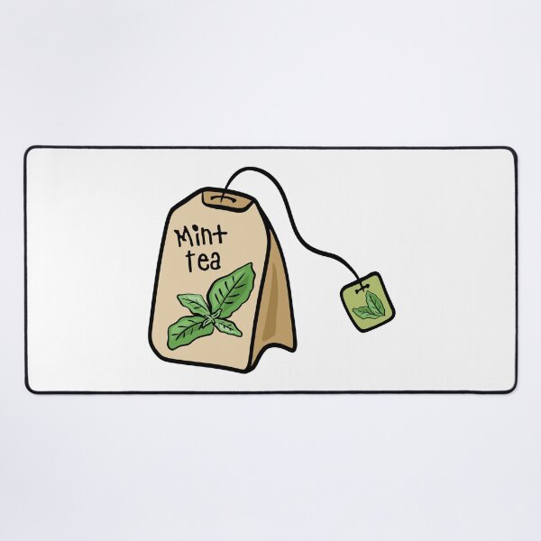 Item preview, Mint Tea Bag Design designed and sold by CreativeDraws42.