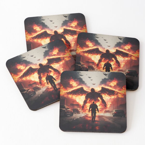 Item preview, The Infernal Arrival: The Devil Walks Among Us designed and sold by aiartdirection.