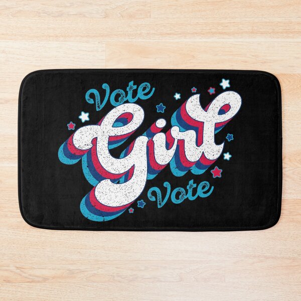 Item preview, Vote Girl Vote Retro designed and sold by Wishinglob.