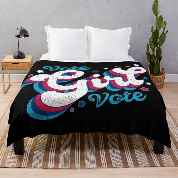 Item preview, Vote Girl Vote Retro designed and sold by Wishinglob.