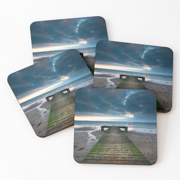 Item preview, Clouds Gather over Seascale Jetty designed and sold by RedGrouse.