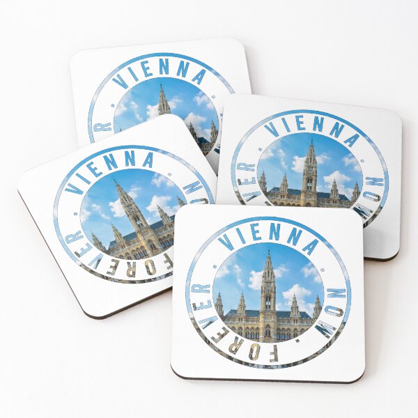 Artikelvorschau, Wiener Rathaus Rathaus rundes Stempeldesign entworfen und verkauft von DeveloperProp0.