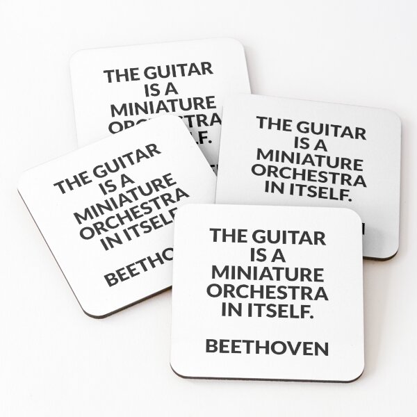 Artikelvorschau, Beethoven-Zitate – Die Gitarre ist ein Miniaturorchester entworfen und verkauft von Inspirationmotivation.