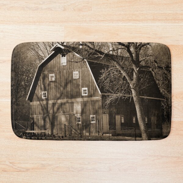 Item preview, Red Barn In Sepia designed and sold by KirtTisdale.