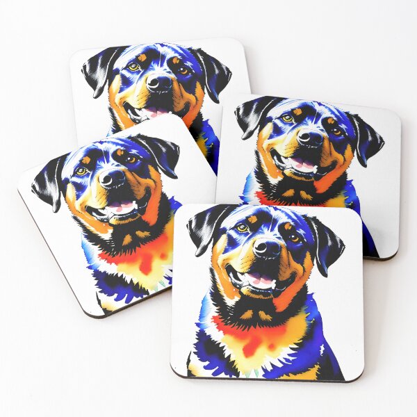 Artikelvorschau, Adorable Canine Companion: Stunning Watercolor Dog Portrait entworfen und verkauft von DavesDogShop.
