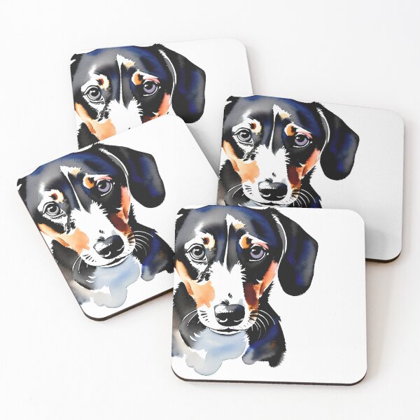 Item preview, Adorable Canine Companion: Stunning Watercolor Dog Portrait designed and sold by DavesDogShop.