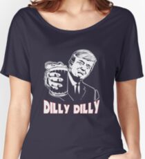 Donald Trump Bud Light Official Dilly Dilly T-Shirt Patrick's Day Gift Tess Women's Relaxed Fit T-Shirt