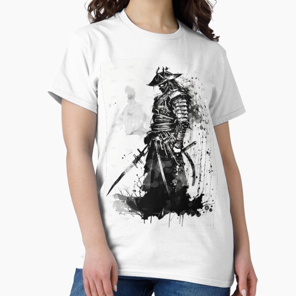 Item preview,  japanes samurai black ink style designed and sold by nour ⭐⭐⭐⭐ ⭐.