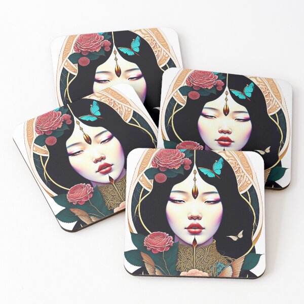 Item preview, Geisha among roses designed and sold by KilArtS.