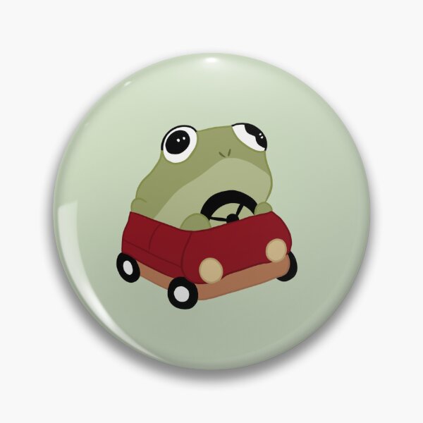 Item preview, Frog driving a car designed and sold by niceghost.