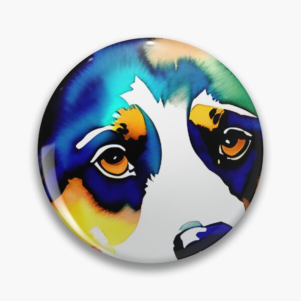 Artikelvorschau, Adorable Canine Companion: Stunning Watercolor Dog Portrait entworfen und verkauft von DavesDogShop.