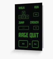 Gamer Controls Greeting Card