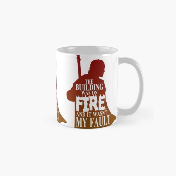 Item preview, The Building was on Fire designed and sold by DoctorBadguy.