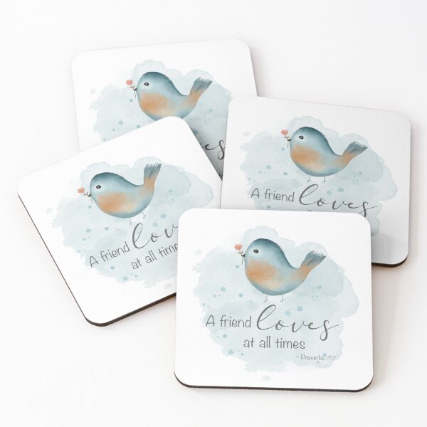 Item preview, Proverbs 17:17 - A Friend Loves at all Times designed and sold by SimplyPut.