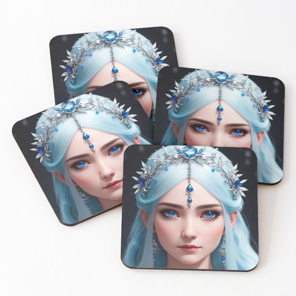 Item preview, The Ice Goddess: Frozen Beauty and Mystery designed and sold by SweetMagicDream.
