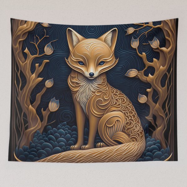 Item preview, Kitsune - The Mischievous Fox Spirit designed and sold by TortoPlusa.