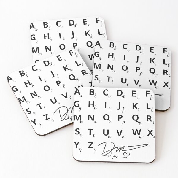 Item preview, Alphabet ABC I Love You designed and sold by STEPHEN-KEMP.