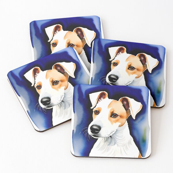 Artikelvorschau, Adorable Canine Companion: Stunning Watercolor Dog Portrait entworfen und verkauft von DavesDogShop.