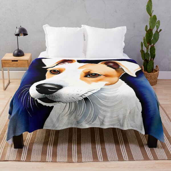 Item preview, Adorable Canine Companion: Stunning Watercolor Dog Portrait designed and sold by DavesDogShop.